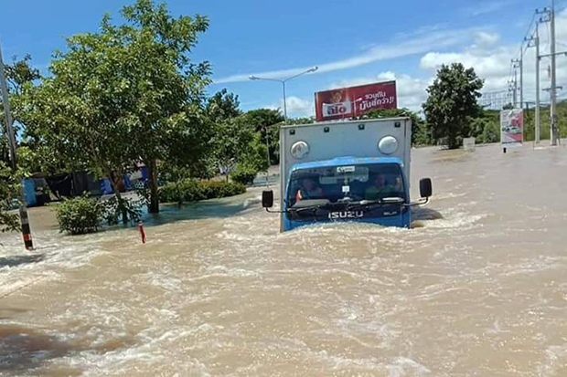 Major flood to hit Ubon municipality on Friday