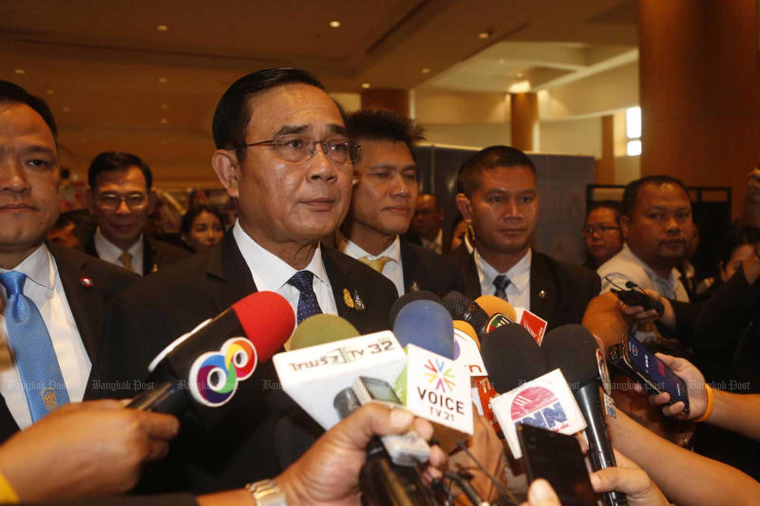 Whip says Prayut 'ready for grilling'