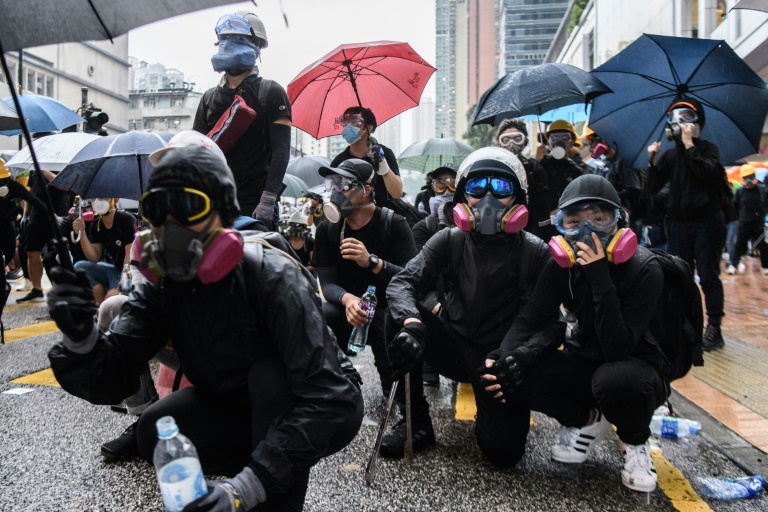umbrella police