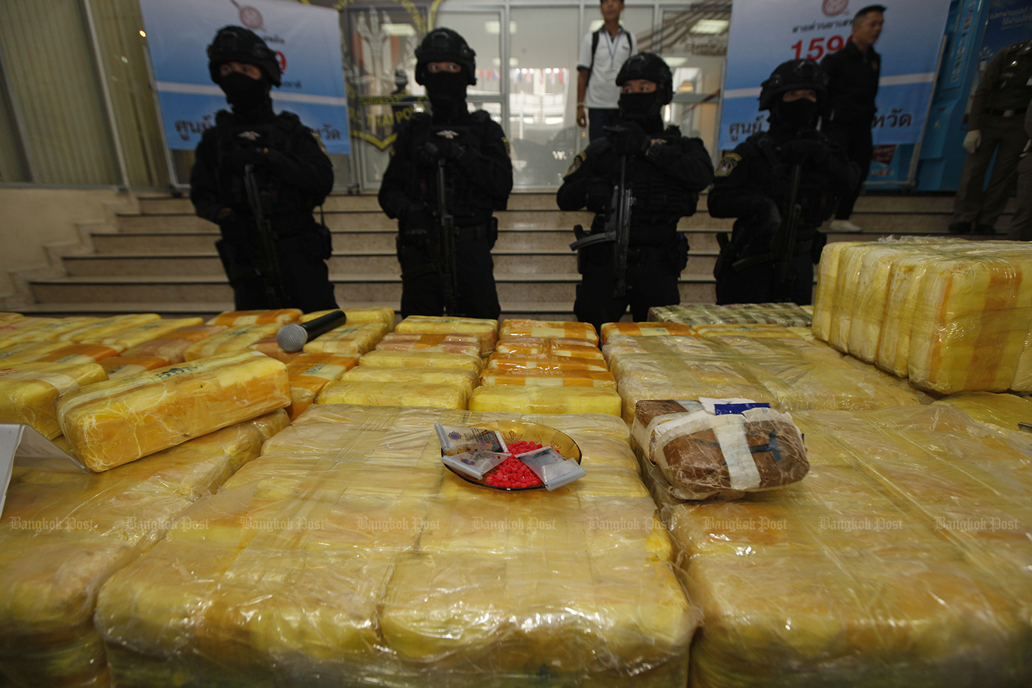 3m meth pills, 40kg ice seized in Chiang Rai