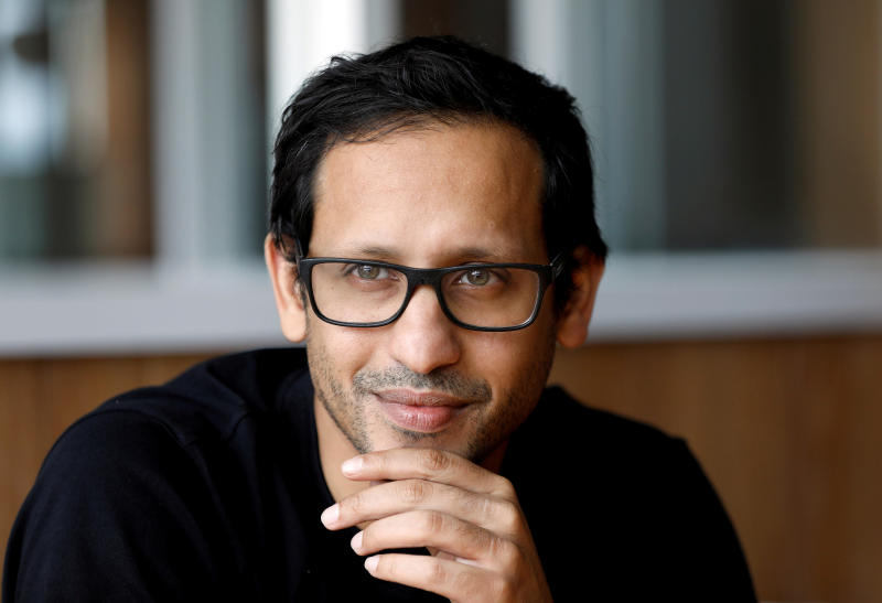 Nadiem Makarim, founder of the Indonesian ride-hailing and online payment firm Go-Jek, listens during an interview with Reuters at the Go-Jek offices in Jakarta, Indonesia, Aug 15, 2018. (Reuters file photo) Nadiem Makarim, founder of the Indonesian ride-hailing and online payment firm Go-Jek, listens during an interview with Reuters at the Go-Jek offices in Jakarta, Indonesia, Aug 15, 2018. (Reuters file photo)