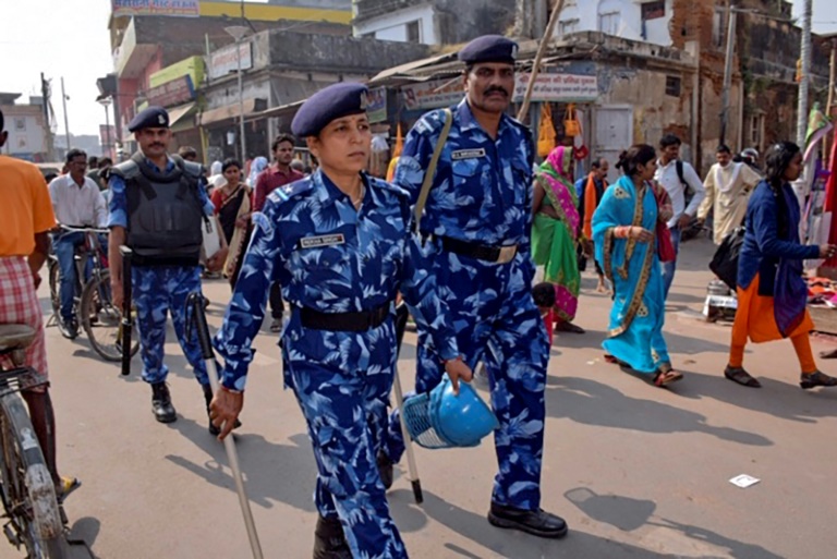 Security has been stepped up in the Indian city of Ayodhya ahead of a Supreme Court verdict on the future of a disputed religious site Security has been stepped up in the Indian city of Ayodhya ahead of a Supreme Court verdict on the future of a disputed religious site