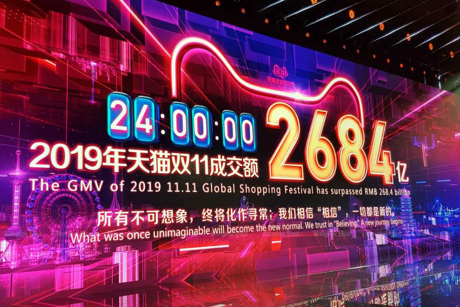 11.11 shopping festival sets new record