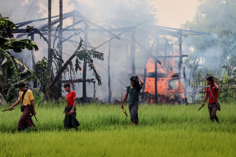 Myanmar launched a military crackdown in 2017 that forced 740,000 Rohingya to flee over the border into sprawling camps in Bangladesh. Myanmar launched a military crackdown in 2017 that forced 740,000 Rohingya to flee over the border into sprawling camps in Bangladesh.