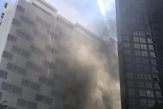 Second fire at Montien Hotel in Silom, no injuries