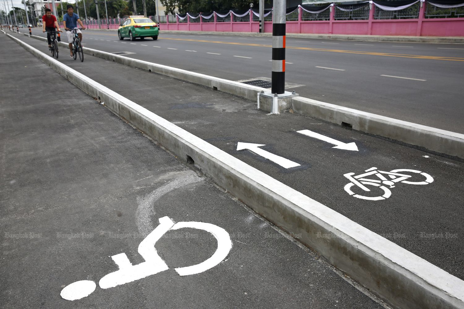 Cycle lane to get safety upgrade