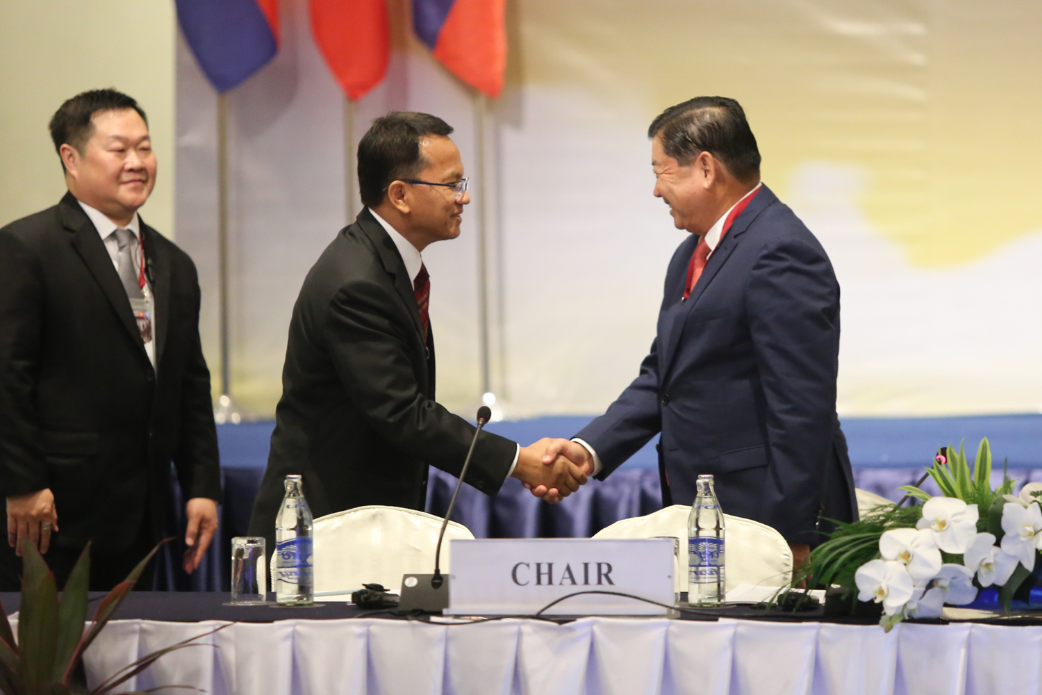 6 Ministerial leaders and UNODC representative of the