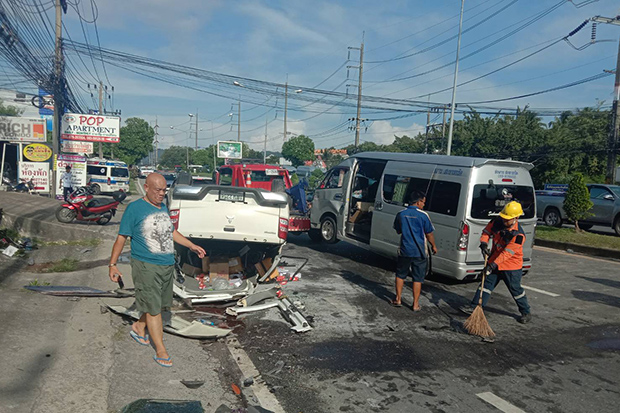 5 Turkish tourists injured in Phuket road accident