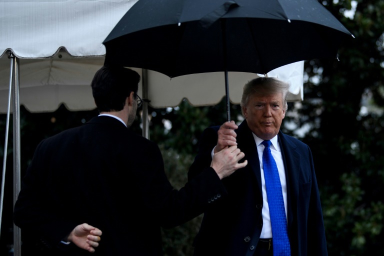 US President Donald Trump left Washington on Monday to fly to London to meet with NATO leaders for the 70th anniversary of the alliance. US President Donald Trump left Washington on Monday to fly to London to meet with NATO leaders for the 70th anniversary of the alliance.