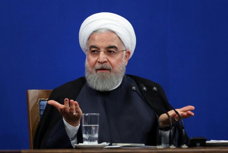 Iranian President Hassan Rouhani said the budget reflected Iranian President Hassan Rouhani said the budget reflected