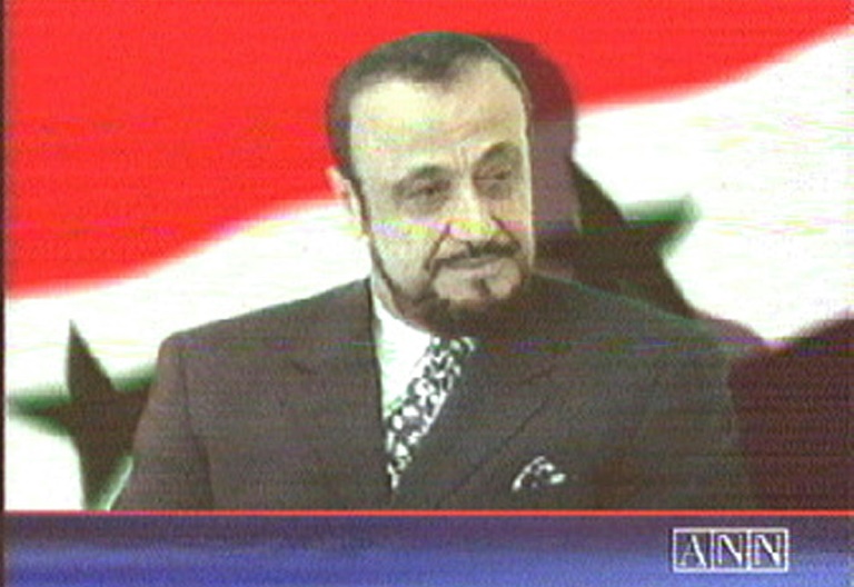Rifaat al-Assad, uncle of Syrian President Bashar al-Assad, goes on trial in Paris for organised money laundering . Rifaat al-Assad, uncle of Syrian President Bashar al-Assad, goes on trial in Paris for organised money laundering .