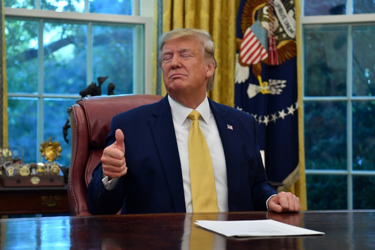 As he is about the face an impeachment trial, US President Donald Trump will be able to tout a trade deal with China. As he is about the face an impeachment trial, US President Donald Trump will be able to tout a trade deal with China.