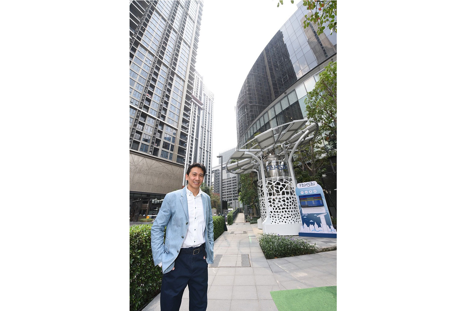 RISC by MQDC introduces the “Fahsai” urban air purifier tower 2 3489539