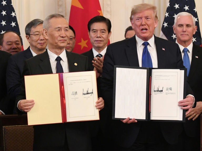 US, China sign 'momentous' trade deal