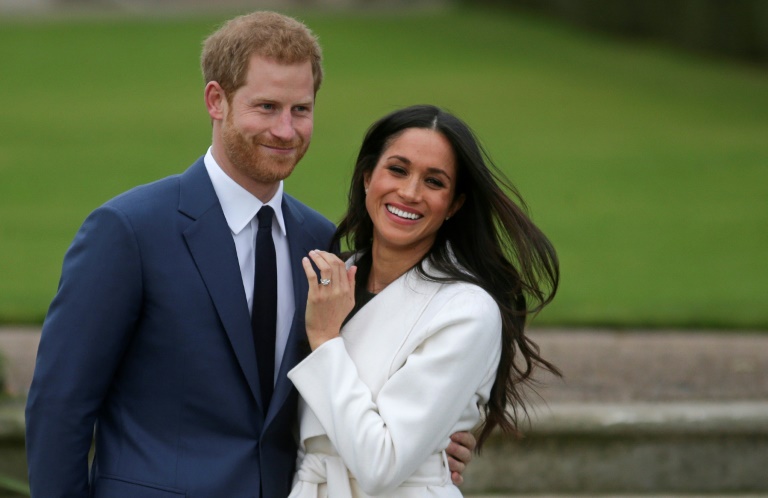 Britain's Prince Harry and Meghan Markle are bowing out entirely from representing the monarchy. (AFP photo) Britain's Prince Harry and Meghan Markle are bowing out entirely from representing the monarchy. (AFP photo)