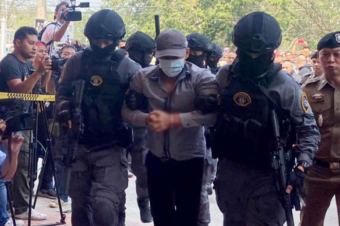 Bangkok Post - Gold hold-up suspect claims he 'killed for the thrill'
