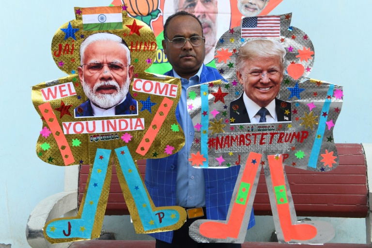 Mega rally as Trump begins first official India visit