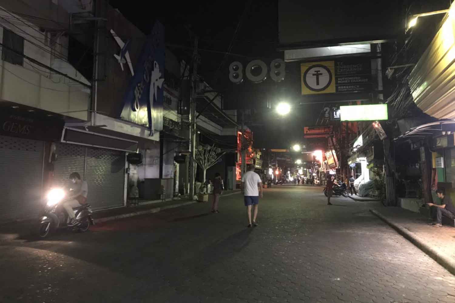 Pattaya shut down, quiet