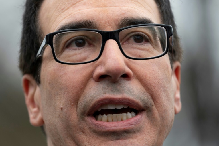 US Treasury Secretary Steven Mnuchin US Treasury Secretary Steven Mnuchin