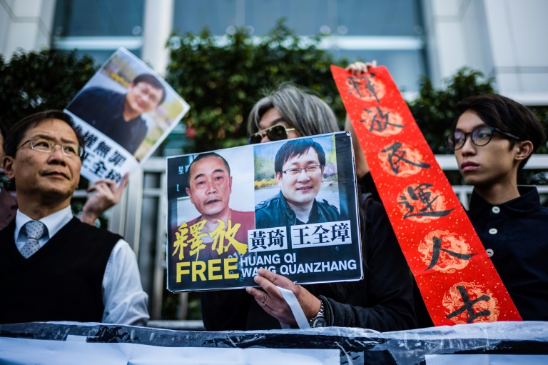 Chinese human rights lawyer released but unable to see family