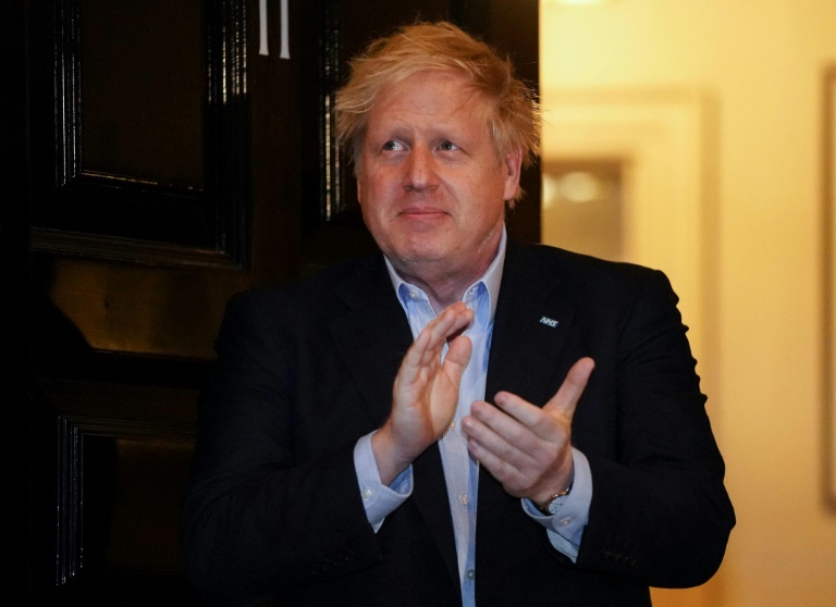 Before being hospitalised Boris Johnson took part in a national Before being hospitalised Boris Johnson took part in a national
