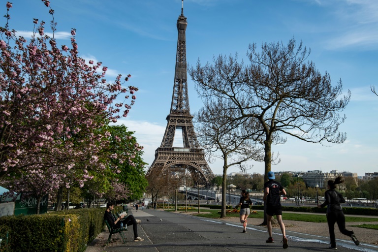 The French central bank said that in the last two weeks of March, as the coronavirus crisis deepened, economic activity plunged 32%. The French central bank said that in the last two weeks of March, as the coronavirus crisis deepened, economic activity plunged 32%.