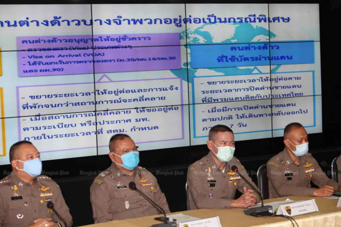 Bangkok Post - Stranded foreigners receive visa relief
