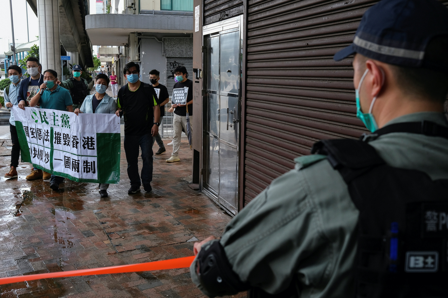 HK protesters warned against new marches