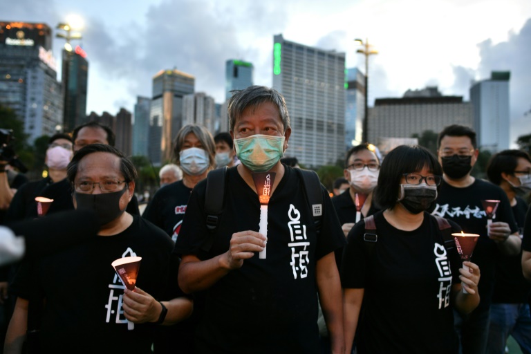 Hong Kong activist Lee Cheuk-yan says his Zoom account has been suspended. (AFP photo) Hong Kong activist Lee Cheuk-yan says his Zoom account has been suspended. (AFP photo)