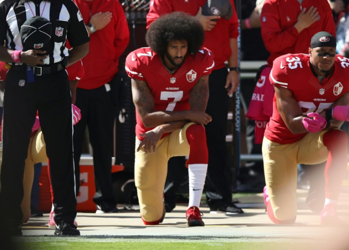 Trump has change of heart on flag 'kneeler' Kaepernick