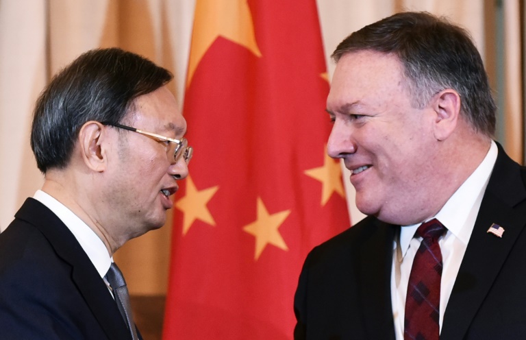 Mike Pompeo meets China's top diplomat in Hawaii
