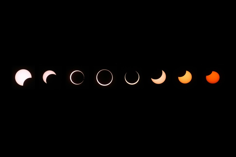 Annular eclipses occur when the Moon is not close enough to Earth to completely obscure sunlight, leaving a thin ring of the solar disc visible Annular eclipses occur when the Moon is not close enough to Earth to completely obscure sunlight, leaving a thin ring of the solar disc visible