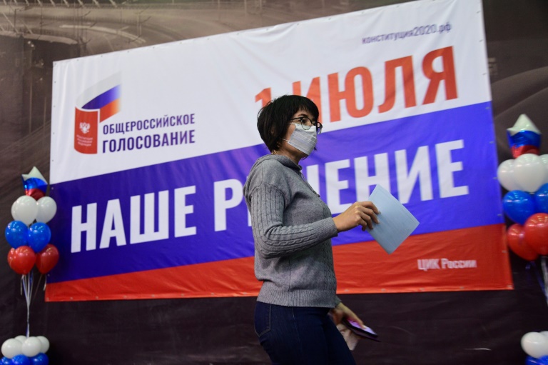 Masks and disinfectant gels have been made available to 110 million eligible voters across 10 time zones. Masks and disinfectant gels have been made available to 110 million eligible voters across 10 time zones.