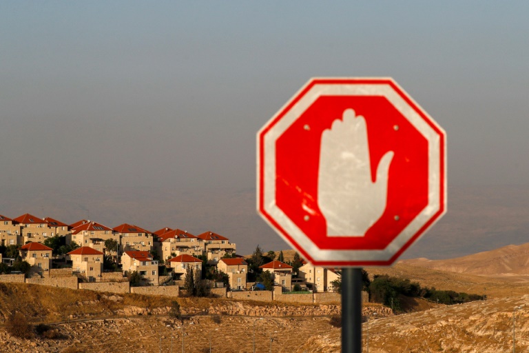 Luxembourg City: Protests against proposed annexation of West Bank areas