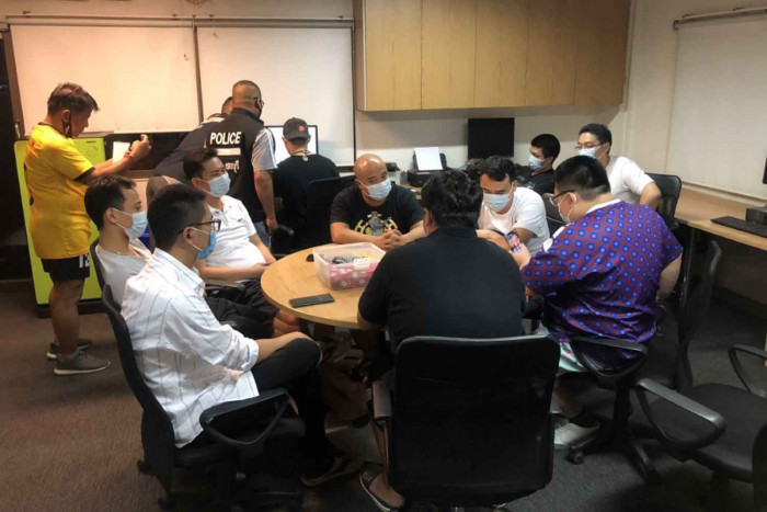 Poker gamblers arrested in Pattaya