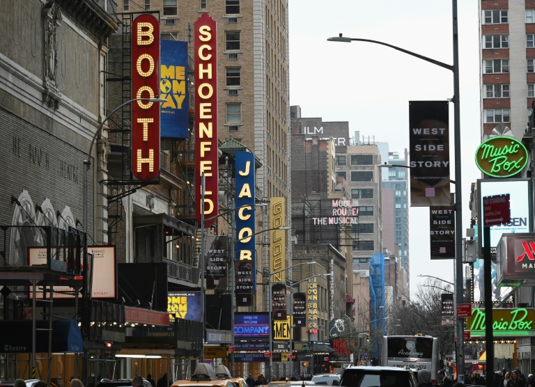 New York's Broadway closed until at least January