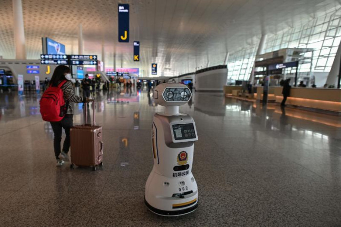 Singapore airport adopts contactless toilets and robot cleaners