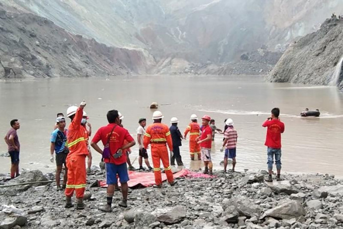 At least 113 dead in Myanmar jade mine landslide