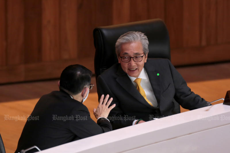 Deputy Prime Minister Somkid Jatusripitak on Wednesday (Bangkok Post photo) Deputy Prime Minister Somkid Jatusripitak on Wednesday (Bangkok Post photo)