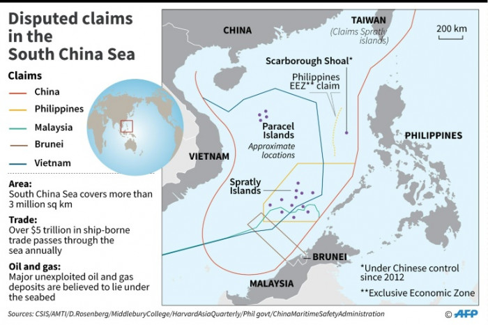 Pentagon: China military exercises will 'further destabilize' S. China Sea