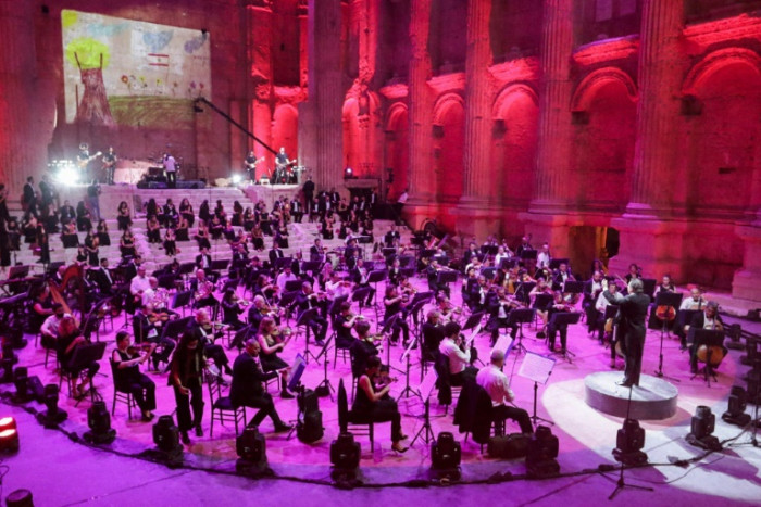 In Lebanon, single-concert festival serenades empty ruins