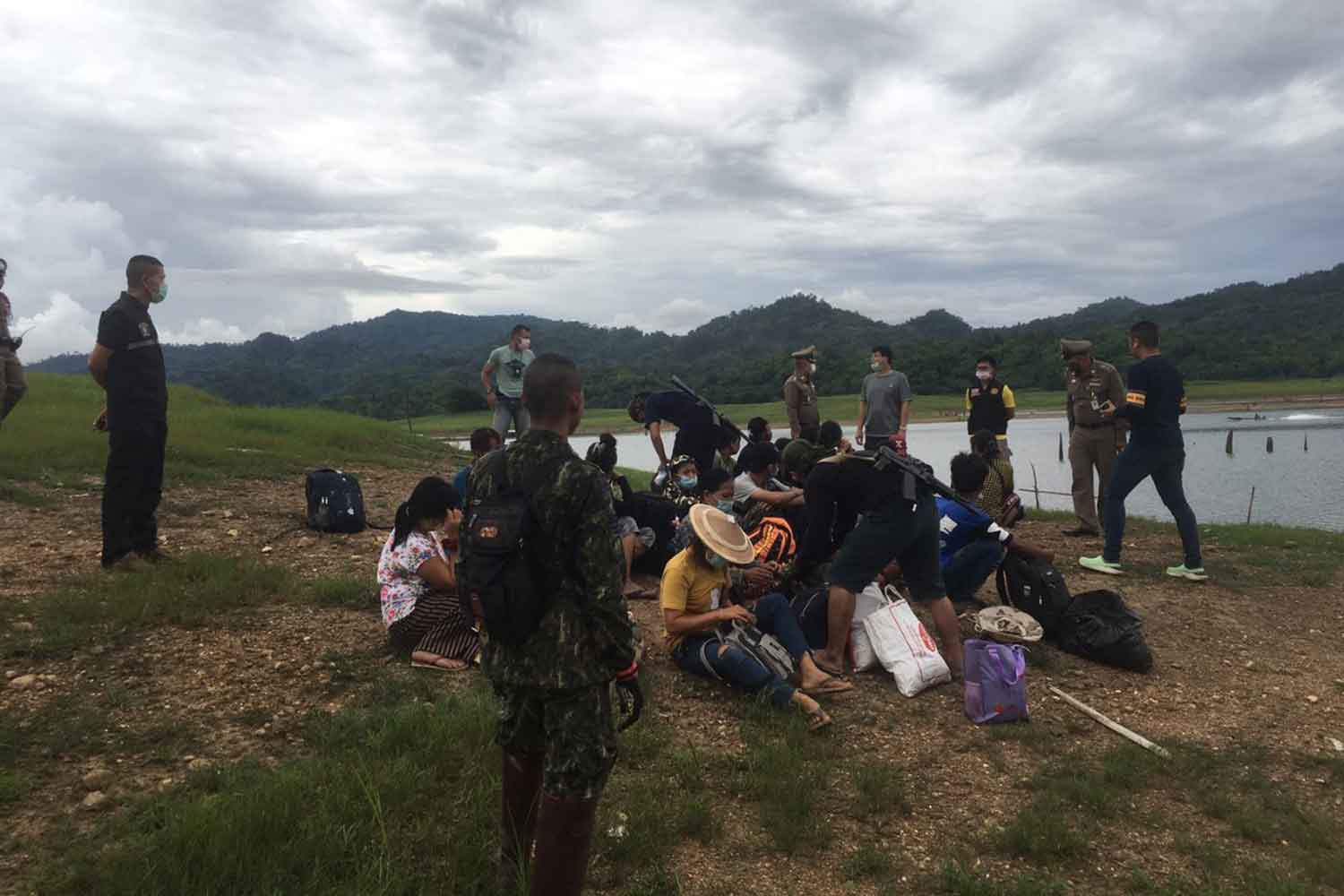 Smugglers' route revealed, Myanmar illegals caught