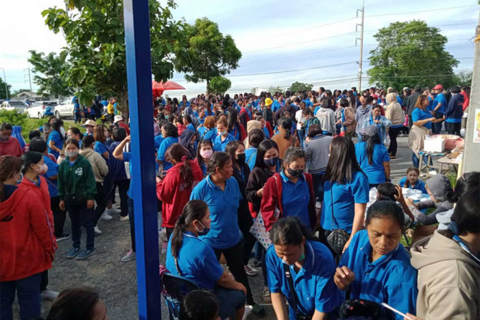 Workers shocked, 800 laid-off by swimwear factory