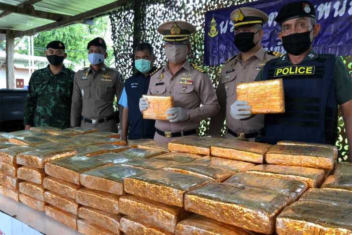 220kg of ganja seized in Nakhon Phanom