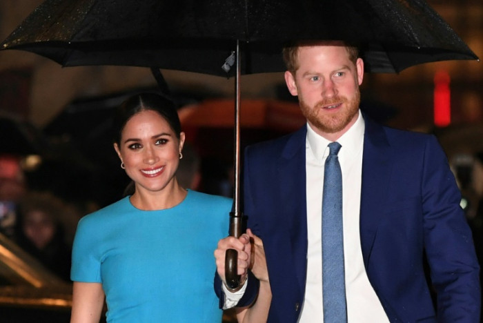 'It's good to be home,' says Markle as she finds her voice in US