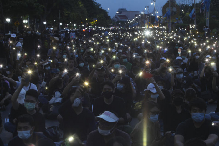 Massive student-led protest calls on govt to quit