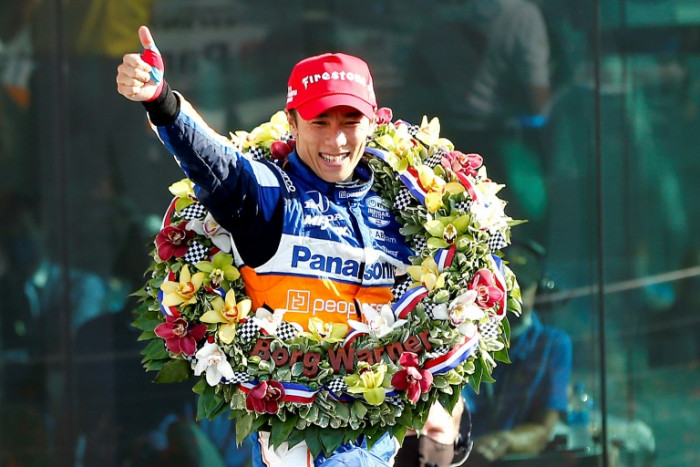Japan's Sato holds off Kiwi Dixon to win second Indy 500 crown