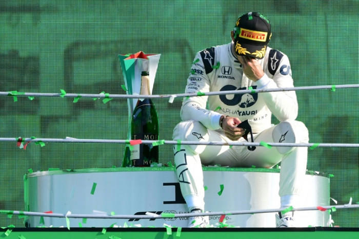 Gasly wins 'crazy' Italian Grand Prix as Hamilton hit by penalty