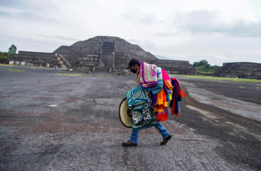 Tourists return to Mexico's ancient 'City of Gods'