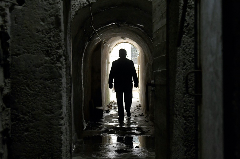 Gjirokastra's 1,500-metre tunnel network, built to house Albania's military command in case of a foreign assault, was rediscovered after the fall of communism in the 1990s Gjirokastra's 1,500-metre tunnel network, built to house Albania's military command in case of a foreign assault, was rediscovered after the fall of communism in the 1990s